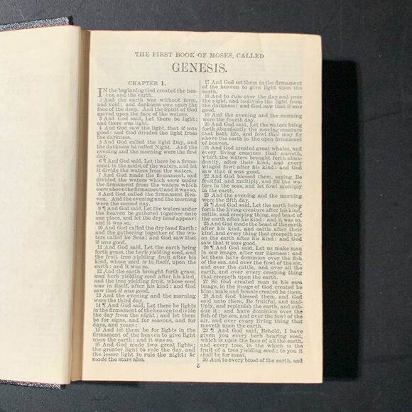 The Holy Bible The British and Foreign Bible Society red edges 1950's? - Picture 7 of 8